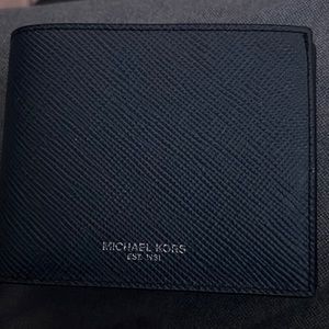 Brand new navy blue Michael kors wallet